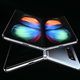 Using clever marketing and imagery, Samsung has worked hard to hide the crease running down the center of the Galaxy Fold’s flexible display.